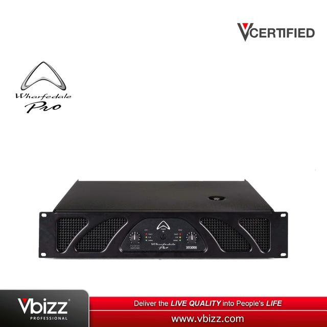 product-image-WHARFEDALE XR3000 2 Channel Amplifier, 700W @ 8 ohm