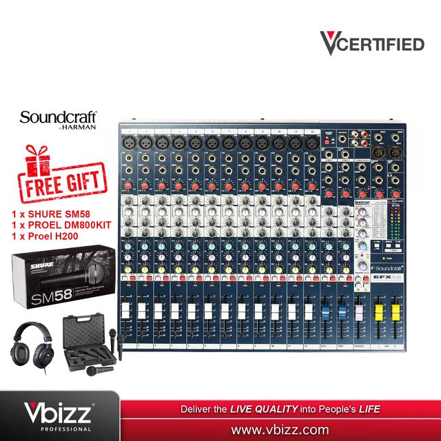 product-image-Soundcraft EFX12 Audio Analog Mixer