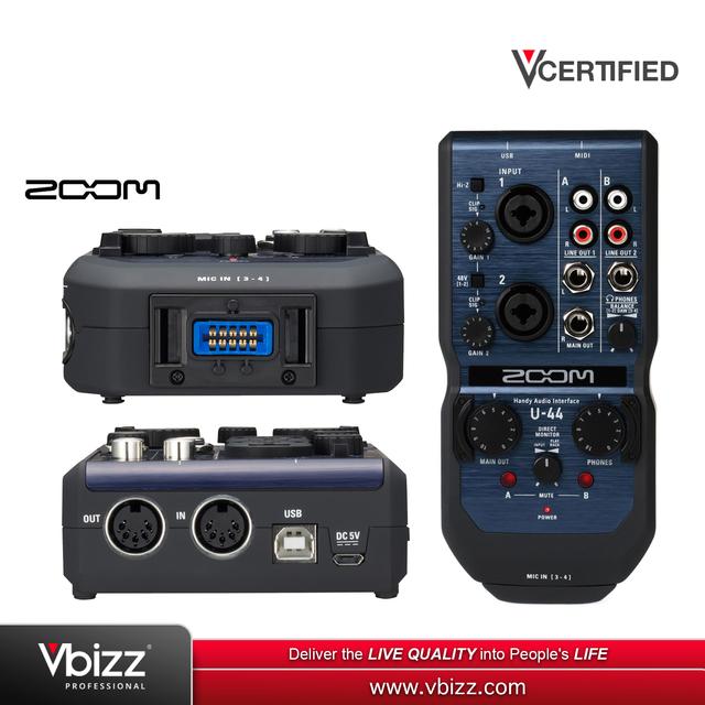 product-image-ZOOM U44 Handy Audio Interface