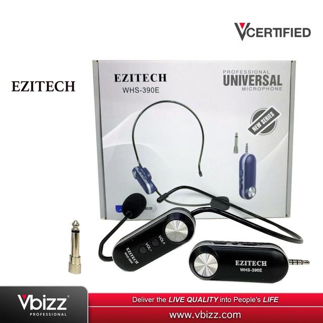 product-image-EZITECH WHS-390E Wireless Headset Microphone (WHS390E WHS 390E)