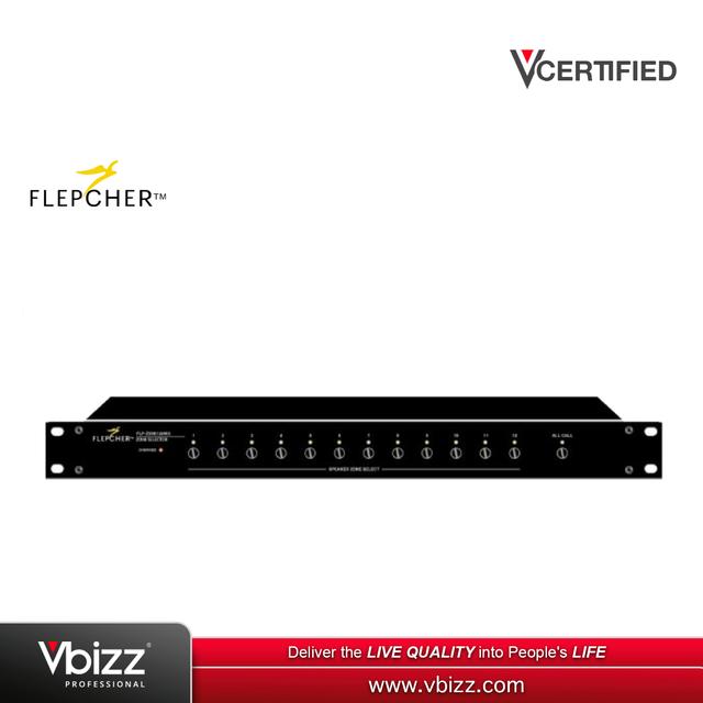 product-image-FLEPCHER ZS 9812MKII 12 channel speaker zone selector (integrate with PMC012)