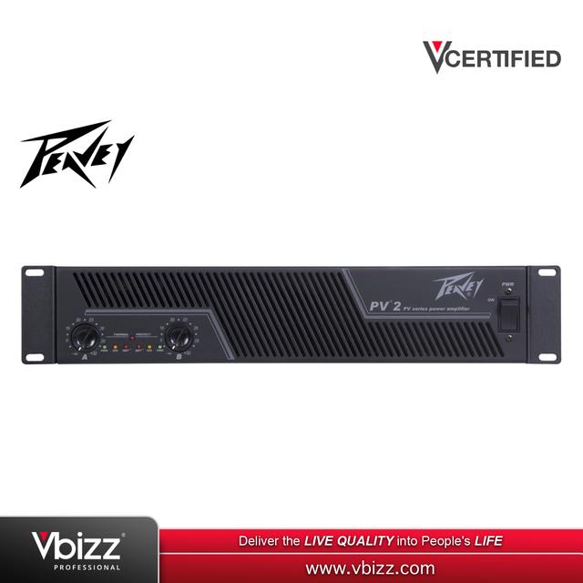 product-image-Peavey PV2 2x370W Power Amplifier