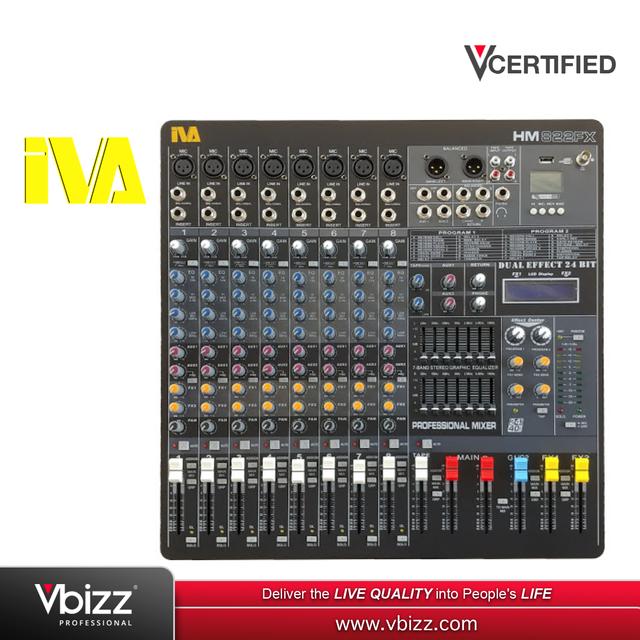 product-image-IVA HM822FX Rackmount Mixer