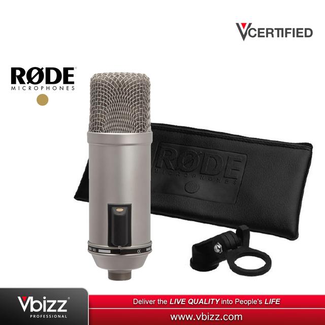 product-image-RODE BROADCASTER End Address Broadcast Cardioid Condenser Microphone